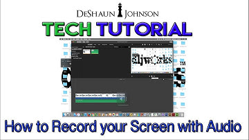 How to Record Your Screen with Audio for Free Using Quicktime Player on a MAC Video