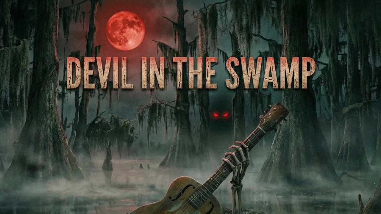​Devil in the Swamp | Dark Delta Blues & Slide Guitar (Raw & Gritty) 🐊🌑