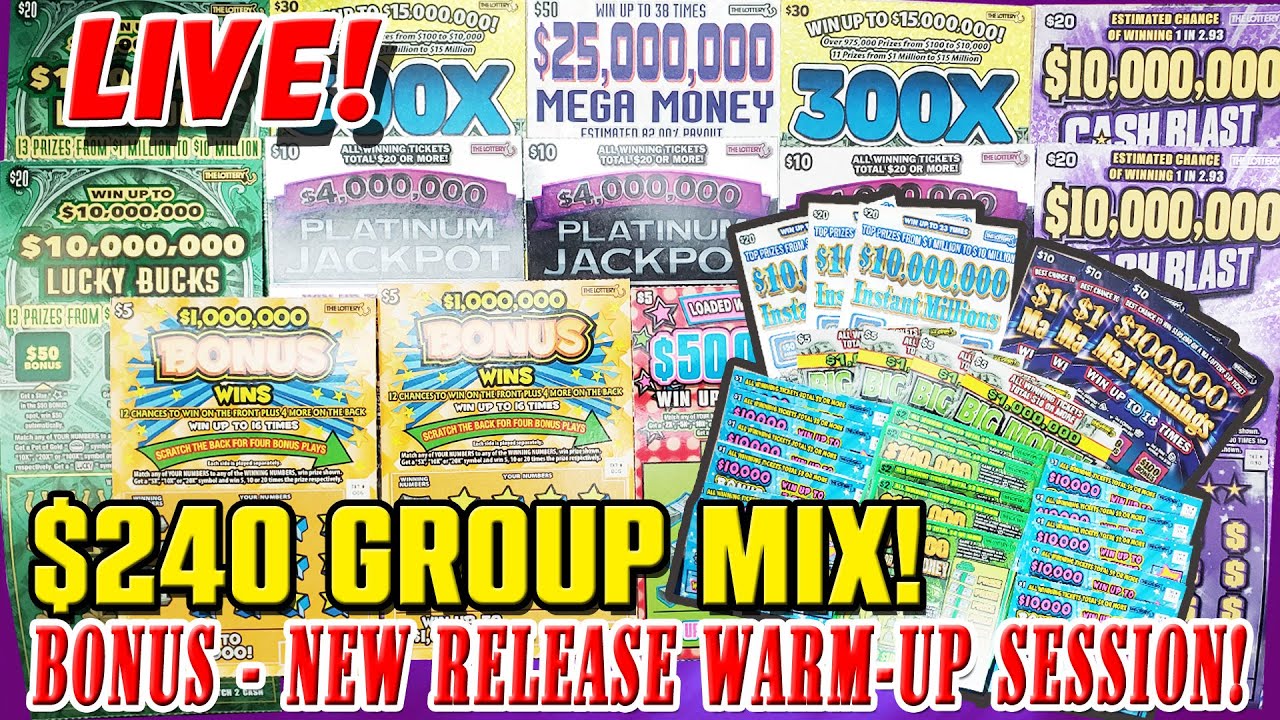 LIVE 🔴 $240 Massachusetts GROUP Mix ➕PLUS NEW RELEASES as a Warm-up Session! — LET'S GET MONEY 🍀😎