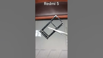 Sim Tray For Redmi 5 Black #shorts#simtray