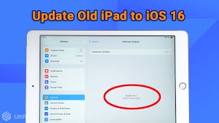 How to Update Old iPad to iOS 14/15/16/17 Easily! Unable to Check for Update iPad 2024 screenshot 5