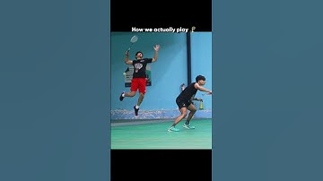 Mom thinking 🧐 vs actually gameplay 🏸