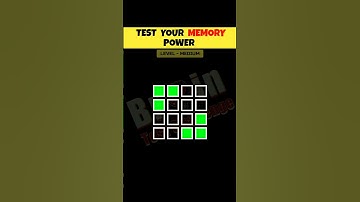 Test Your Memory With Pattern ! | Memory Test | Riddles and Puzzles | #shorts #paheliyan #viral