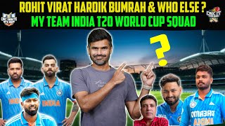 Rohit, Virat, Hardik, Bumrah & Who else ? - My Team India T20 World Cup squad | Cric It with Badri