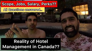Hospitality & Culinary Management in Canada I Scope, Jobs, Salary, PR, Colleges…