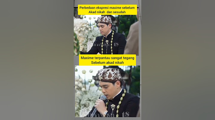 ekspresi maxime dan luna maya sebelum akad dan setelah akad nikah #luna #lunamaya #maxim