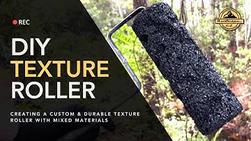 Creating a Custom Texture Roller for Natural Finishes