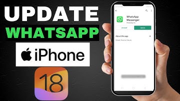 How to Update WhatsApp On Iphone  [ IOS 18 ]