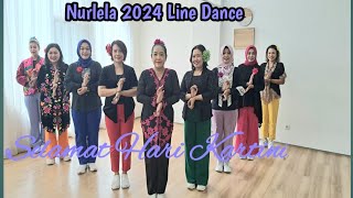Nurlela 2024 Line Dance / Choreo by Siska Wang (INA)