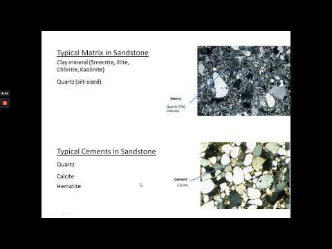 Sedimentology Lecture 4, Part 1: Petrology of Sedimentary Rocks