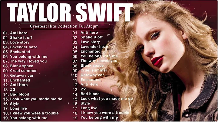 TAYLOR SWIFT - Best Pop Songs Playlist 2024 - T.A.Y.L.O.R.S.W.I.F.T Top Songs