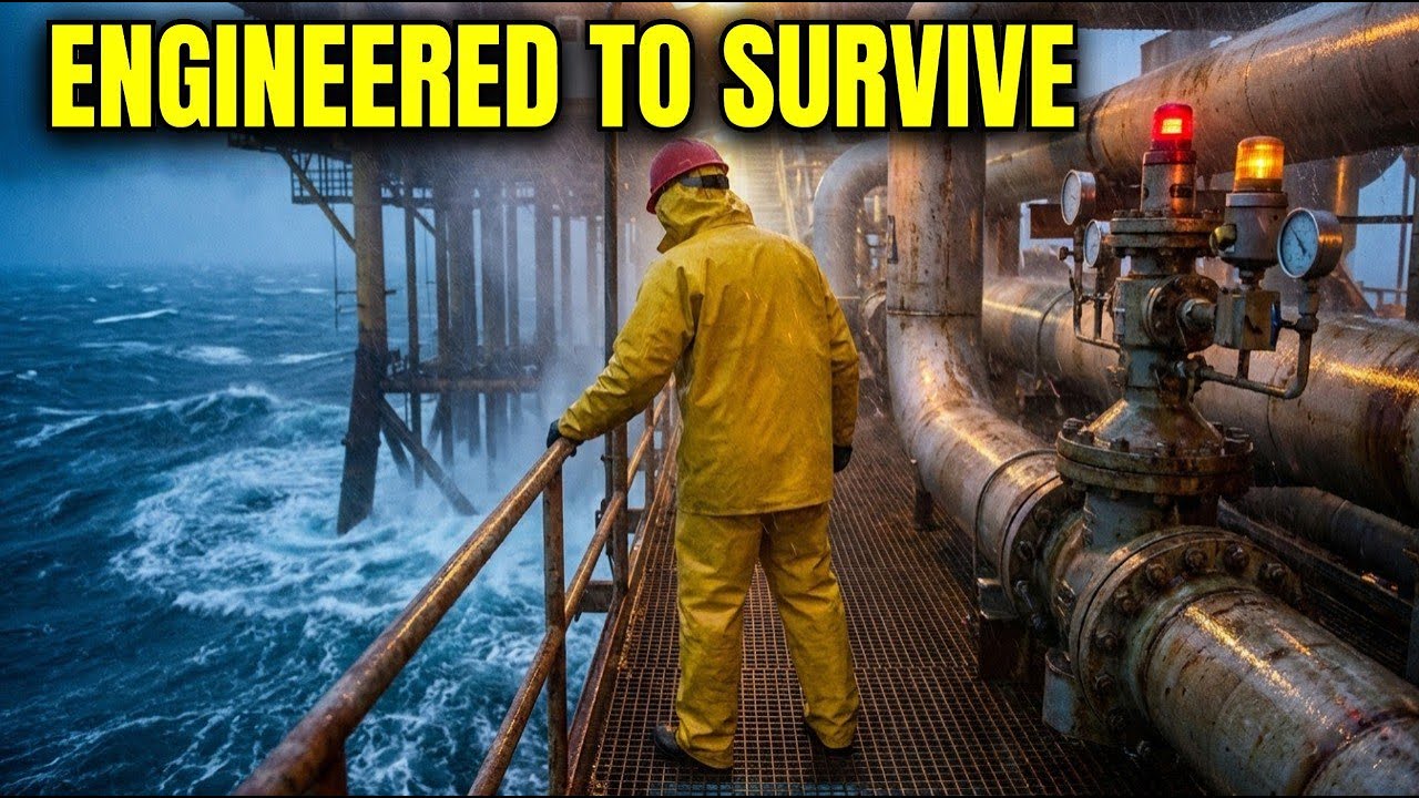 Life on an Oil Rig: The Systems That Keep People Alive at Sea