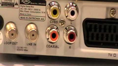 Xoro HD Receiver - Overview & Installation