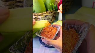 Kancha Aam/Kancha Mango Spicy Masala shorts food asmr
