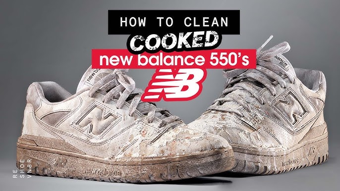 white new balance 550 on feet｜TikTok Search