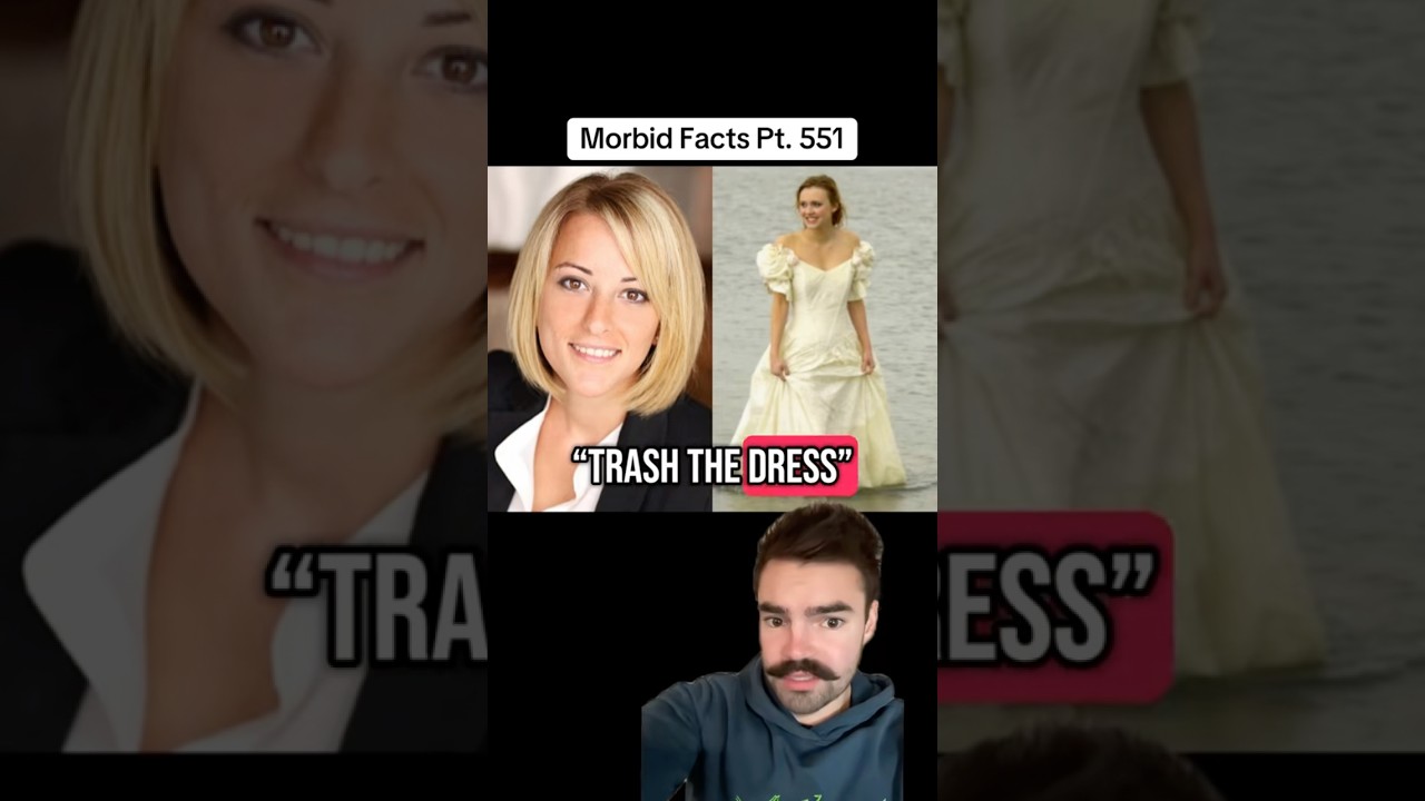 She was KILLED by her own wedding dress 