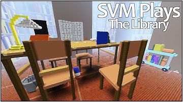 SVM Plays The Library Part 6 (Minecraft Custom Map)