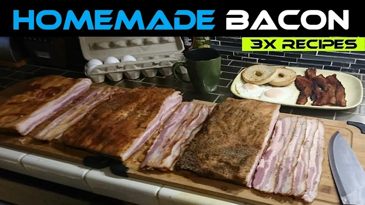 EASY Homemade BACON |  How to Cure Your Own Bacon (3x Recipes)
