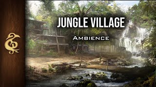 Jungle Village | People, Animals, Realistic Ambience | 1 Hour #dnd screenshot 3