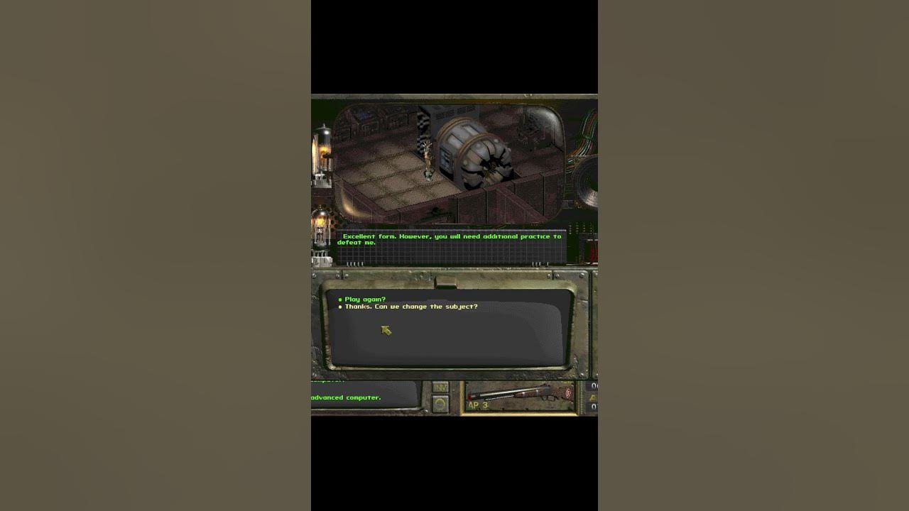 Outsmarting the ZAX with 8 INT Fallout Gameplay