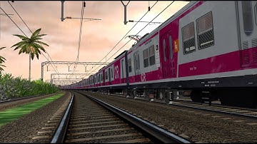 Mumbai CSMT - Kalyan (15 Car) Fast Local In EA Kalyan Update