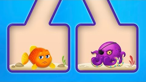 Save The Fish Pin - Puzzle Game All Levels Gameplay For Android, IOS Mobile Part: 1