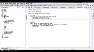 Programa básico de Java con Android