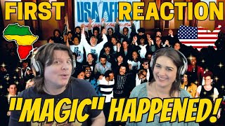USA for Africa - We Are the World | COUPLE REACTION & ANALYSIS | After Watching the Documentary!