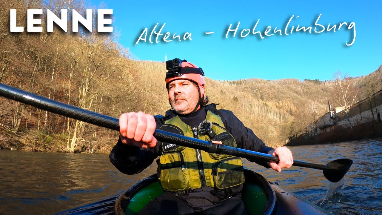 Max Lenne Packrafting op de LENNE van Altena naar Hohenlimburg - YouTube