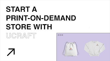 Start a Print-on-Demand Store with Ucraft