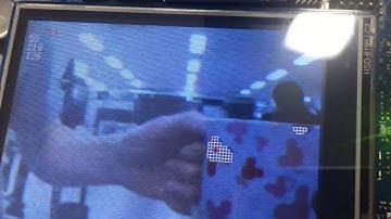 OpenCR1.0 with OV7725 AL422B on Dynamixel + 2.8" TFT-LCD(Enhanced SPI by Kurt)