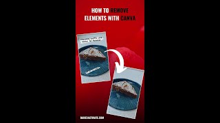 Quickly fix images with #Canva's Magic Eraser #Ai tool to edit people out