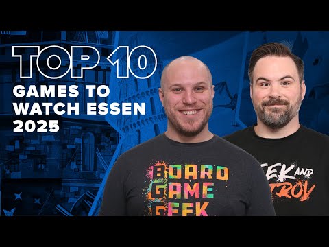 Top 10 Games to Watch Essen 2025