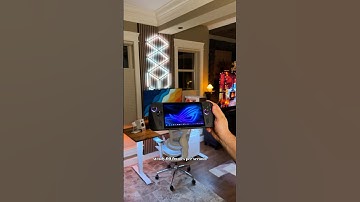 Handheld gaming PC | ROG Ally X Performance. #setuptour #gaming #handheldpc #rogally #pc #gamingpc