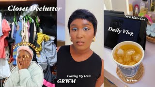 Abuja Living: Closet Declutter, Cutting My Hair, GRWM & More… | Thelma Duku |