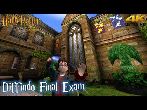 Harry Potter and the Chamber of Secrets PC 'Diffindo Final Exam' Mod Map Walkthrough (4K)