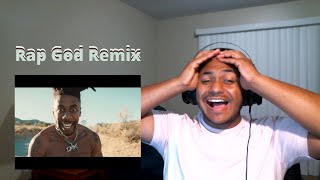 Dax - Eminem "Rap God"Remix [One Take Video] | REACTION!!!