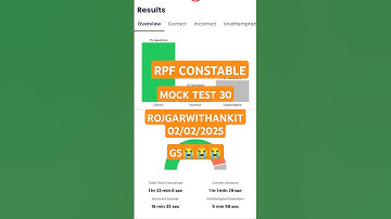 RPF CONSTABLE MOCK TEST 30 | RPF CONSTABLE MOCK TEST ROJGARWITHANKIT | #shorts #rojgarwithankit #rpf