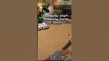 Thumbnail of All My Teammates Started Harmonizing During 1v5 Clutch #shorts