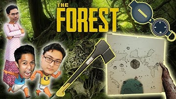 OBTAIN MAP, COMPASS & MODERN AXE EASY WALKTHROUGH! THE FOREST