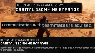 "It is a large area bombardment btw"