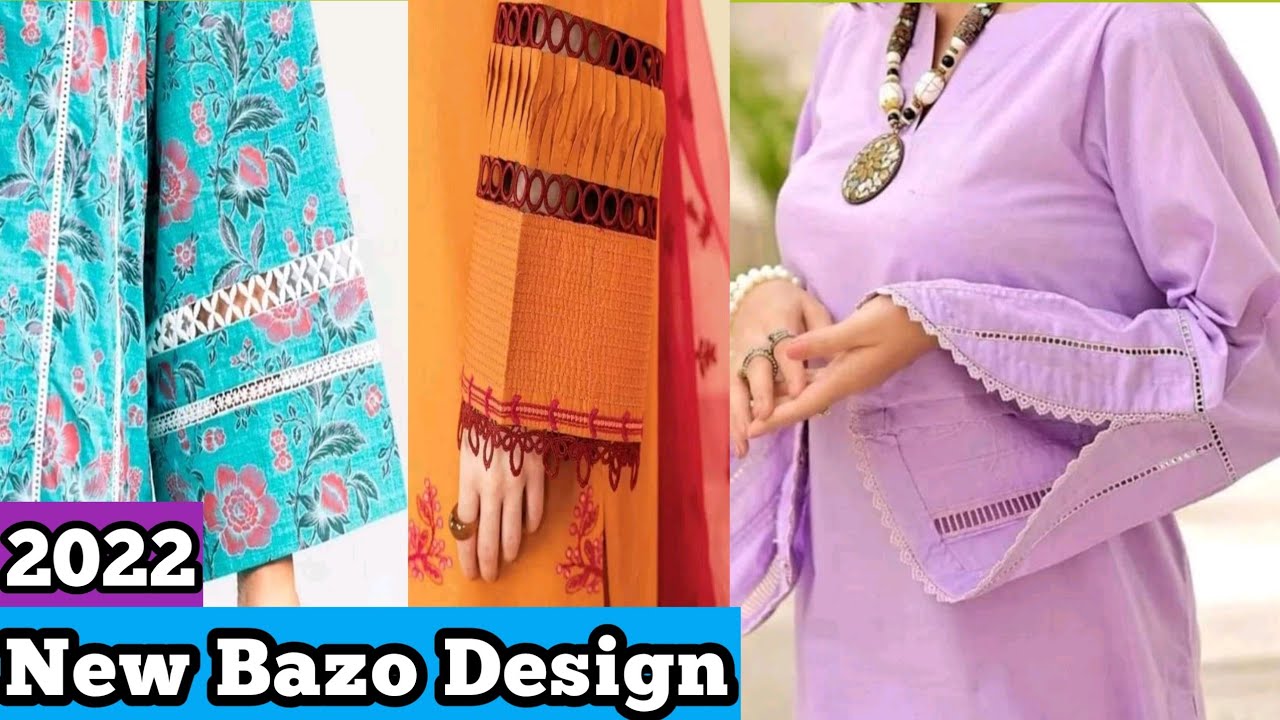 Bazo design 2022 in Pakistan New bazo design 2022 For Girl Full bazo