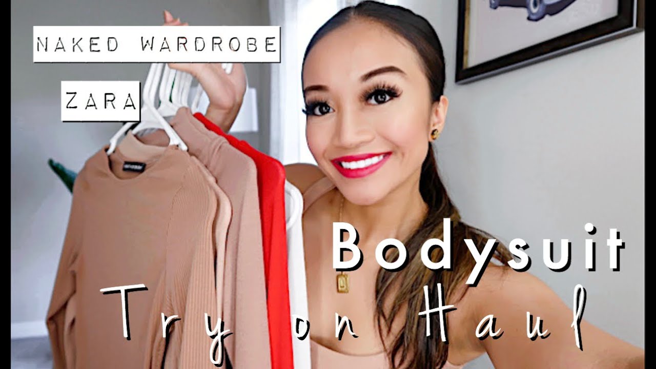 BODYSUIT TRY ON HAUL | NAKED WARDROBE & ZARA - YouTube
