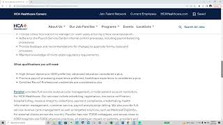 HCA HEALTHCARE WORK FROM HOME