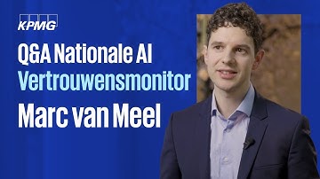 Q&A Marc van Meel - Nationale AI Vertrouwensmonitor