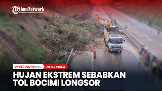 Hujan Ekstrem Sebabkan Tol Bocimi Longsor Jalur Ke Jakarta Lumpuh Total