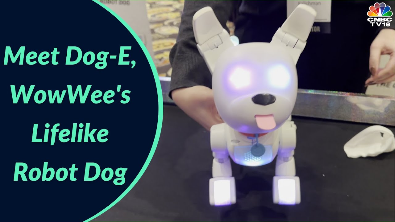 Dog-E by WowWee: The Robot Dog That Communicates Through Its Tail