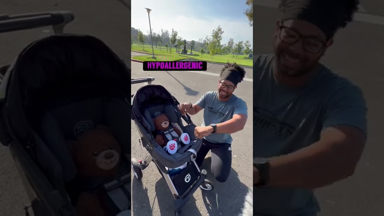 Is this the luxury car of strollers?! 👀🤔