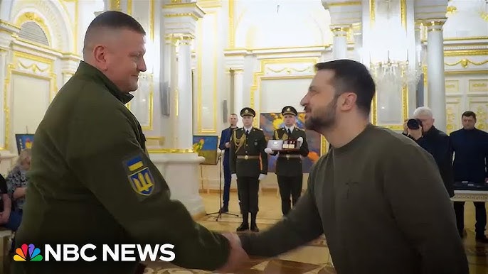 Ousted Ukrainian Commander Gen Zaluzhny Awarded Highest Accolade