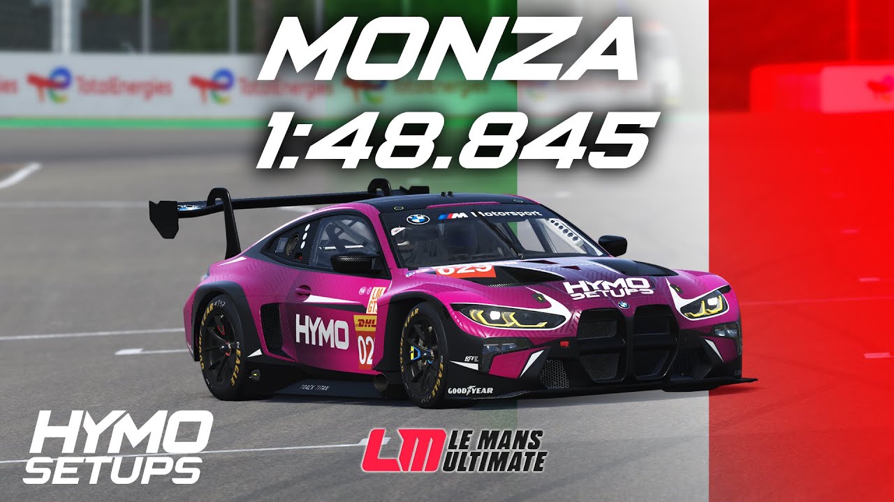 LMU Hotlap | BMW M4 LMGT3 @ Monza | V1.2.1 | Le Mans Ultimate